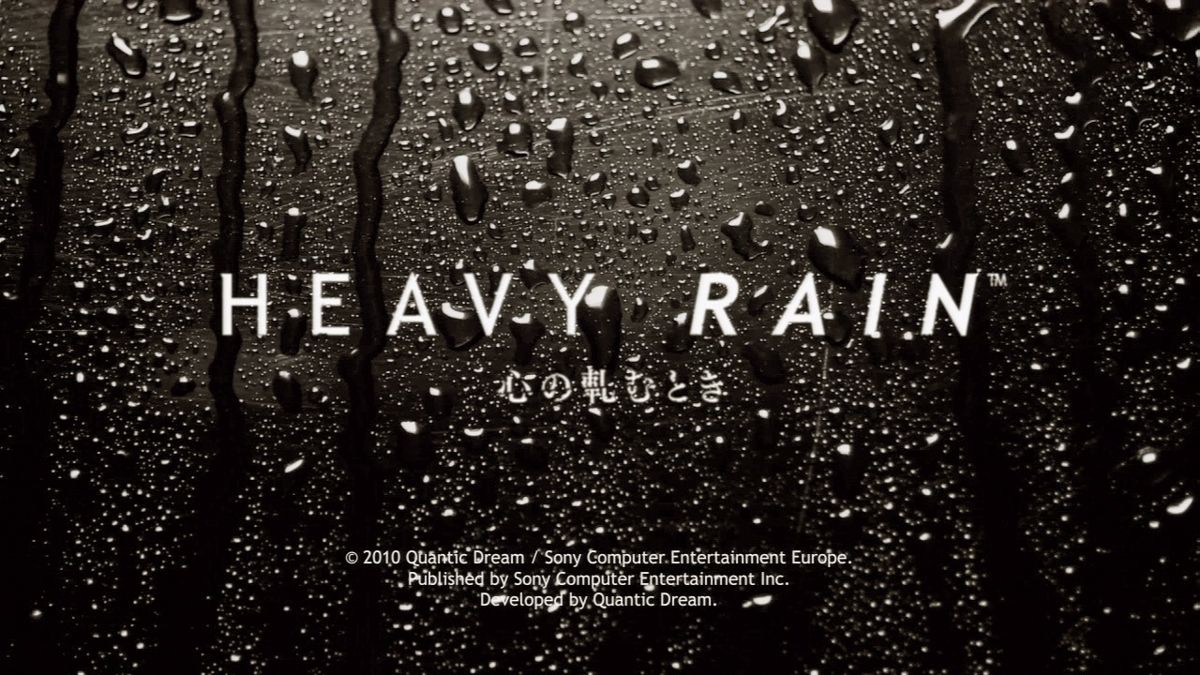 Heavy Rain screenshot 4 for Playstation 3